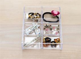 img 3 attached to Clear 6-Compartment Like-It MX-T11 Drawer Organizer Tray – Mini Size