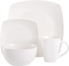 img 3 attached to 🍽️ Gibson Elite Reactive Dinnerware Set