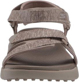 img 3 attached to 👡 Skechers Womens Taupe Spikeless Sandals - Perfect Women's Shoes for Comfort