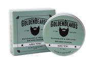 🧔 premium organic beard balm arctic 60ml - 100% natural jojoba & argan & apricot oil, peppermint, orange and tea tree. handcrafted in denmark logo