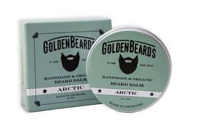 img 4 attached to 🧔 Premium Organic Beard Balm Arctic 60ML - 100% Natural Jojoba & Argan & Apricot Oil, Peppermint, Orange and Tea Tree. Handcrafted in Denmark