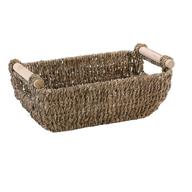 🧺 hoffmaster bsk3000 seagrass basket handles: convenient and stylish storage solution logo