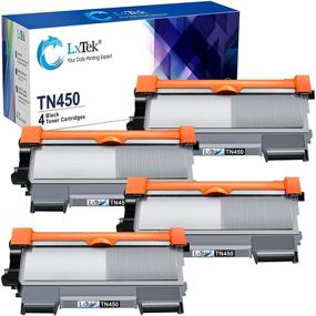 img 4 attached to Premium Quality LxTek Compatible Toner Cartridge Replacement for Brother TN-450 TN450 TN420 - Reliable Printing with MFC-7360N, DCP-7065DN, IntelliFax 2840, 2940, and more - 4 Pack, Black