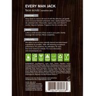 🧴 fragrance-free every man jack face scrub: gentle and revitalizing 5.0-ounce formula logo