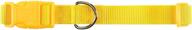 🐶 yellow nylon pet collar by zack & zoey - enhanced for seo logo