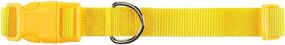 img 2 attached to 🐶 Yellow Nylon Pet Collar by Zack & Zoey - Enhanced for SEO