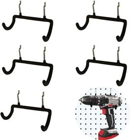 img 4 attached to Hooks，5PCS Organization Accessory Accessories Workbench