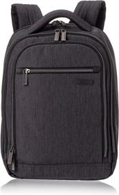 img 4 attached to 🎒 Charcoal Heather Samsonite Utility Backpack: Optimized for Laptop Storage