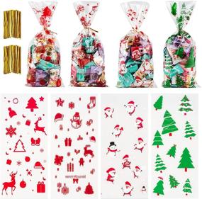 img 4 attached to Hongyitime Christmas Cellophane Assortment Supplies