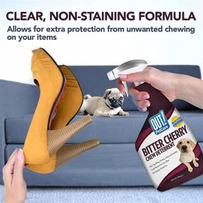 img 2 attached to 🐶 OUT! PetCare Bitter Cherry Chew Deterrent - Puppy Training Aid to Deter Licking and Chewing, 32 oz