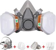 enhanced gas respiratory protection with half facepiece respirator filters logo