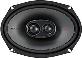 img 3 attached to 🔊 Kicker KSC69304 KSC6930 6x9 3-полосная акустика со 1-дюймовыми и 0,75-дюймовыми твиттерами 4 Ом: превосходное качество звука и впечатляющая мощность