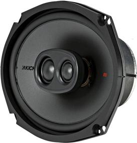 img 2 attached to 🔊 Kicker KSC69304 KSC6930 6x9 3-полосная акустика со 1-дюймовыми и 0,75-дюймовыми твиттерами 4 Ом: превосходное качество звука и впечатляющая мощность