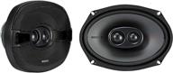 🔊 kicker ksc69304 ksc6930 6x9 3-полосная акустика со 1-дюймовыми и 0,75-дюймовыми твиттерами 4 ом: превосходное качество звука и впечатляющая мощность логотип