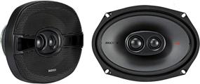 img 4 attached to 🔊 Kicker KSC69304 KSC6930 6x9 3-полосная акустика со 1-дюймовыми и 0,75-дюймовыми твиттерами 4 Ом: превосходное качество звука и впечатляющая мощность