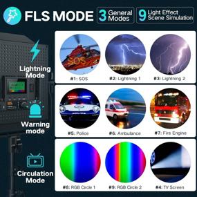 img 2 attached to 📸 Улучшите свою фотографию с набором RGB Led Photography Lighting Kit, Pixel Full Color Video Lighting