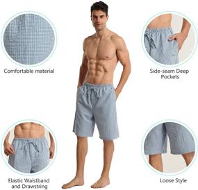 img 1 attached to Pajamas Pockets Elastic Drawstring Sleeping