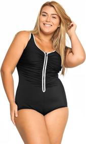 img 4 attached to DELIMIRA Womens Swimsuits Bathing Multicoloured Women's Clothing for Swimsuits & Cover Ups