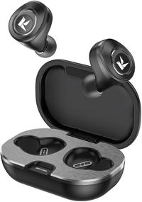 img 4 attached to 🎧 KOSETON True Wireless Earbuds - Wireless Bluetooth Headphones with CVC Noise Cancelling, Exceptional Sound Quality, 50H Long Battery Life with Case, IPX7 Waterproof, Voice Assistant - Black