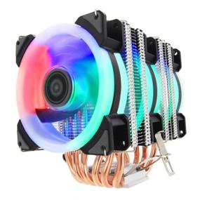 img 1 attached to 🌀 ALSEYE CPU Cooler: 90mm RGB Fan, 6 Heatpipes, Easy Installation – Ultimate Intel & AMD Motherboard Cooling Solution!