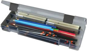 img 4 attached to 🖌️ ArtBin 6900AB Универсальный органайзер: Разделенный контейнер для хранения художественных и ремесленных материалов - ручки, карандаши, маркеры, кисти и многое другое!