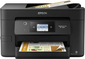 img 4 attached to 🖨️ Epson Workforce Pro WF-3820 Wireless Inkjet All-in-One Color Printer: High-Performance Efficiency at Your Fingertips