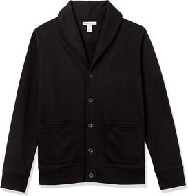 img 4 attached to Amazon Essentials Long Sleeve Shawl Collar Cardigan