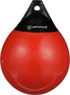 🏴 attwood 9350-4 anchor buoy: 9" long, heavy-duty marine-grade vinyl, uv inhibitors, microguard mold protection логотип