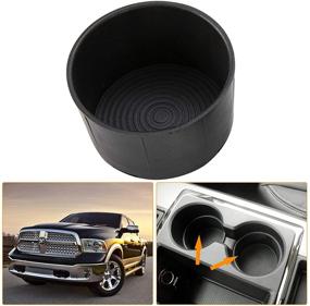 img 4 attached to 🚗 Вставка держателя кружки Kiwi Master для Dodge Ram 1500 2500 3500 2009-2016: Замена консоли тяжелой нагрузки для напольной центральной консоли с ковшевыми сиденьями, 1 шт.