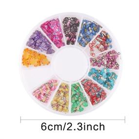 img 2 attached to DECORA 8 Cases of Fruit Cake Flower Animal Slices: Ideal for Slime, DIY Crafts, Nail Art, and Decoration!