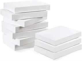 img 4 attached to 🎁 Premium White Paper Large Shirt Boxes - 10 Pack for Elephant Themed Gifts: Perfect for Christmas, Hanukkah, Holidays, Father's Day, Birthdays and More!