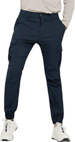 img 3 attached to 🚴 Stay Dry on Your Ride with PULI Stretch Cycling Waterproof Trousers for Men