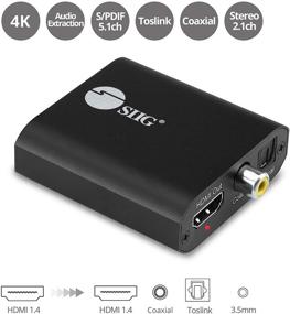 img 3 attached to SIIG HDMI Audio Extractor Converter