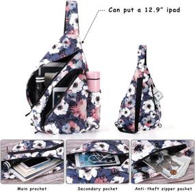 img 2 attached to Enterlife Waterproof 🎒 Multipurpose Crossbody Travel Bag