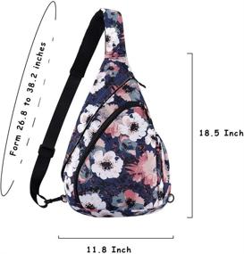 img 1 attached to Enterlife Waterproof 🎒 Multipurpose Crossbody Travel Bag