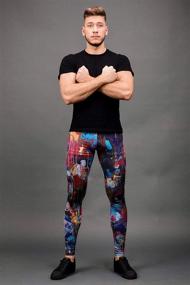 img 3 attached to 👖 Revolutionary Style for Men: Kapow Meggings, The Original Men's Leggings