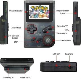 img 2 attached to Classic Console Player - Advanced Handheld Gaming Console