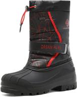 👢 dream pairs kamick winter boys' shoes and boots - water-resistant for enhanced winter protection logo