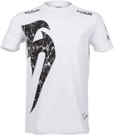 👕 venum giant t shirt white large - ultimate comfort and style for men logo