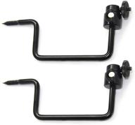 enhanced trail camera tree mount: 360° rotation, 2-pack for hunting, with 1/4-inch thumb screw logo