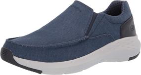 img 4 attached to Comfort and Style Combined: Skechers Parson TREST Canvas Oxford Medium