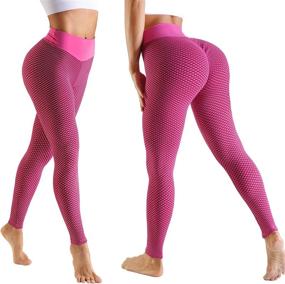 img 2 attached to Revive Your Workout with OUDOTA Tiktok Butt Leggings - Ultimate Scrunch Butt Leggings for Women, High Waisted Yoga Pants for a Lifting Experience!