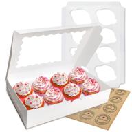 cupcake carrier inserts cupcakes pastries logo