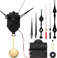 ⏱️ quartz trigger clock movement chime westminster melody mechanism kit with 3 pairs of hands - pendulum included logo