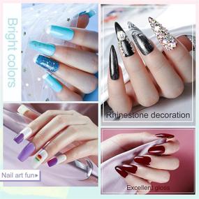 img 3 attached to 💅 Comprehensive 36 Colors Acrylic Nail Kit: Extension, Glitter, DIY Set with Everything You Need for Nail Art Decoration - Acrylic Powder, Liquid Monomer, Tips, and More!