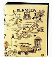 bermuda embossed photo album photos logo