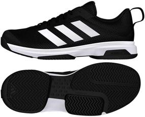 img 2 attached to Adidas Fitness Athletic Tennis Medium Men's Shoes in Athletic