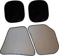 🛡️ protective set of 4 osei cockpit sunshades for airbus a320 (left seat) logo