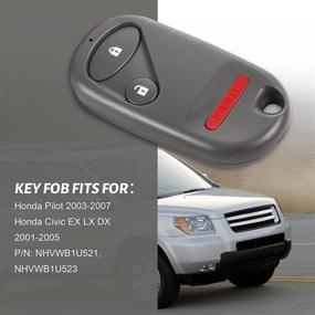 img 2 attached to Tyranway Keyless Entry Remote 2001 2005