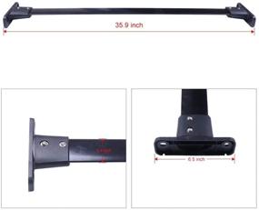 img 3 attached to OCPTY Roof Rack Cross Bars for Nissan Pathfinder 2005-2012 - Cargo Carrier and Roof Rack Crossbars